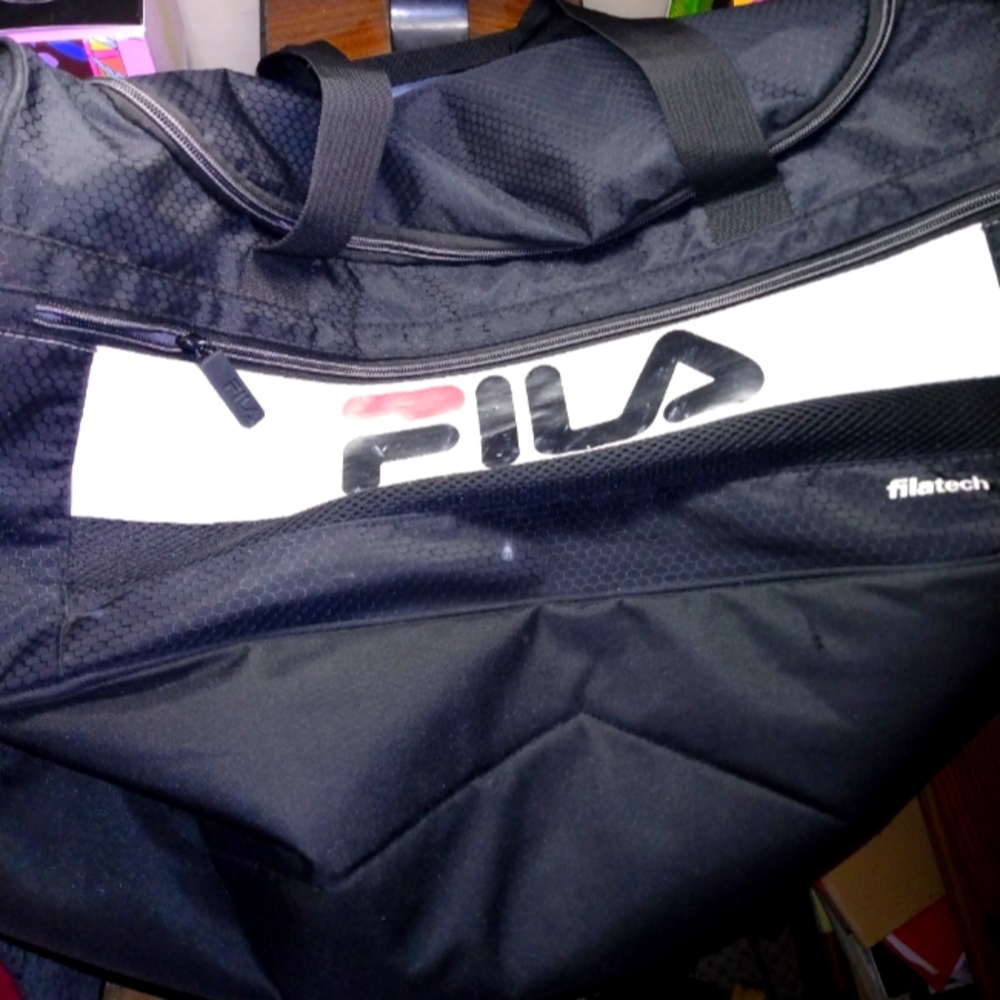 Vintage Fila Athletic Apparel Bag